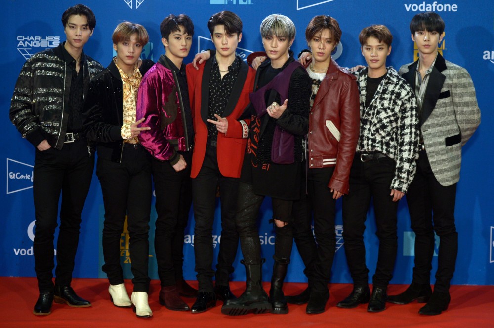 Band K-pop NCT 127, AFP/CRISTINA QUICLER